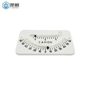 Clinomètre Camon Ne-02-42 en plastique avec double niveau à bulle pour la mesure d'angle de navire - Product Image 2