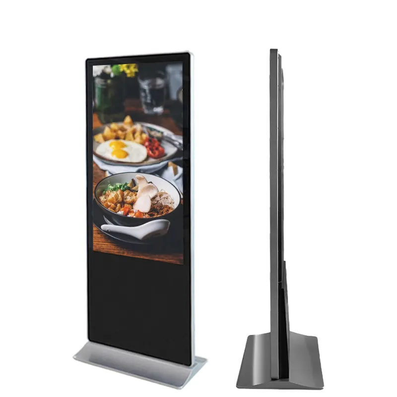 43 Zoll vertikale Innen werbung Media Player Infrarot Touchscreen Kiosk Fernbedienung Digital Signage Display
