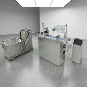 Machine de marquage laser pour bouchons de bouteilles, codage laser UV, collecte de codes QR, téléchargement de données et élimination des défauts sur la ligne de production - Product Image 3