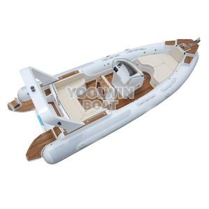 قوارب يولوين 700 ذات الهيكل العميق على شكل V للرحلات البحرية، قوارب قابلة للنفخ وقوارب صلبة قابلة للنفخ معتمدة من CE للبيع - Product Image 5