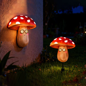 Luces Solares <span class=keywords><strong>de</strong></span> Jardín Personalizadas <span class=keywords><strong>de</strong></span> Fábrica Yuandian, Diseño <span class=keywords><strong>de</strong></span> Hongo, para Centros <span class=keywords><strong>de</strong></span> Jardinería, Promociones <span class=keywords><strong>de</strong></span> Temporada, Soluciones para Patios y Terrazas - Product Image 1