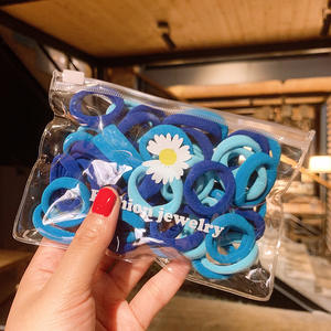 ยางรัดผมโพลีเอสเตอร์แบบหวาน ตัวอย่างฟรี ขายส่ง รับทำโลโก้ สำหรับเด็กผู้หญิง - Product Image 3