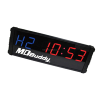 Minuterie d'entraînement numérique intelligente pour salle de sport MDBuddy avec écran LED et logo personnalisé