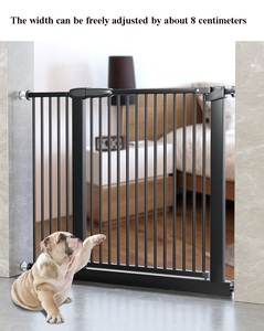 Pressure Mounted Baby <strong>Gates</strong> with Door for <strong>Stairs</strong> Dog Safety <strong>Gate</strong> for the House Wide Long Large Toddler <strong>Puppy</strong> 110-129cm Width - Product Image 5