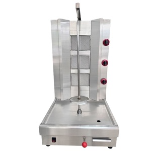 Máquina de Kebab Turco Gas2 de 3/4 Quemadores para Uso Comercial, Asador Vertical para Asar Carne, Gyro, Shawarma - Product Image 1