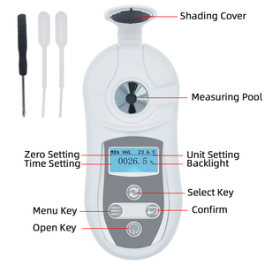 Medidor <span class=keywords><strong>digital</strong></span> de salinidade, 0.0 ~ 28.0%, de água salgada, refratômetro - Product Image 2
