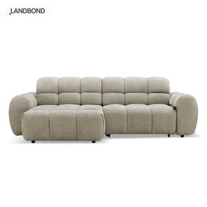 Tempat tidur <span class=keywords><strong>Sofa</strong></span> elektrik, berbentuk L, kain sudut ruang tamu, Hotel, <span class=keywords><strong>Sofa</strong></span> berbulu, tempat tidur <span class=keywords><strong>Sofa</strong></span> tarik keluar mewah 3 tempat duduk - Product Image 3