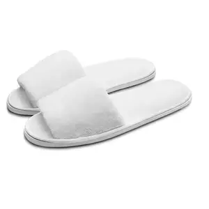 Spa Home Shoe Hotel Custom Disposable Slippers For Guests Women and Men Making Machine Soft Hotel Slippers Disposable