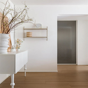 Modern Oak Wood Texture 15x90cm <strong>Matte</strong> Finish Ceramic Tiles for Kitchen &amp; Bathroom Floors - Product Image 5