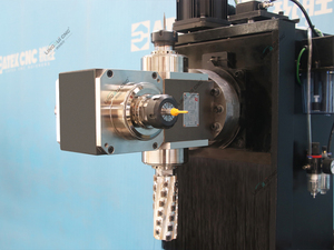 Máquina de torno de madera multifuncional 7 en uno de cinco ejes con husillo eléctrico de 4 cabezales para centro de máquina CNC de 5 ejes - Product Image 2