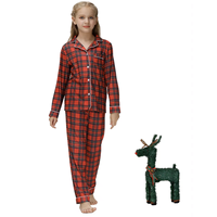 Ensemble de pyjama personnalisé avec logo pour bébés filles, vêtements de nuit respirants à manches longues 2 pièces, ensemble de pyjama pour tout-petits