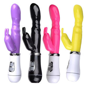 G Noktası Tavşan Vibratör Dildo - 10 Hızlı Güçlü Klitoral Stimülatör Vajina Masaj Aleti Pil İle Çalışan Vücut İçin Güvenli Sessiz Seks Oyuncağı Toptan - Product Image 1