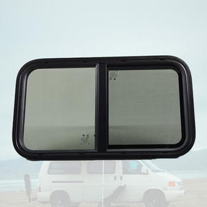 Meilleure qualité fenêtre <span class=keywords><strong>coulissante</strong></span> RV meilleure vente fenêtre de levage 1067*559mm avec trou de pluie fenêtre RV - Product Image 1