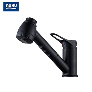 <span class=keywords><strong>Robinet</strong></span> mélangeur de cuisine en laiton à douchette extractible, double fonction avec douchette et tuyau, emballage personnalisé en gros, produit phare - Product Image 1