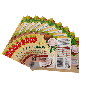 Chất lượng tốt nhựa bọc chai nhãn phim CuộN Jar bao bì PVC/Pet in ấn nước vuông chai thu nhỏ tay áo nhãn - Product Image 6