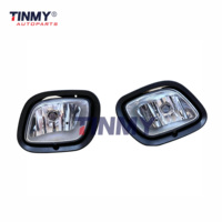 TINMY Nouvel ensemble de feux antibrouillard pour camion LED halogène compatible avec les camions lourds 113 125 2008-2017 A06-51908-006-007