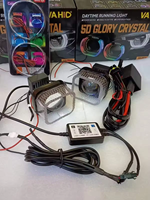 Feux de jour voiture Angel Eyes LED Halo Ring Kit 1.5 pouces phares Angel Eye Light I570-S