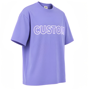 Camiseta de Algodón Oversize para Hombre al por Mayor, 230 g/m², Gruesa, Transpirable, Suave, con Estampado Gráfico, Ajuste Relajado, Uso Diario Casual, Logotipo Personalizado - Product Image 6
