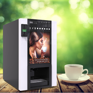 <b>Fully</b> <b>Automatic</b> Turkish <b>Coffee</b> Vending <b>Machine</b> Coin Payment SDK Function Metal Steel Construction CE Certified Inventory Instant - Product Image 6