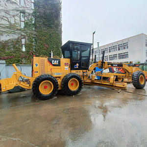 Niveleuse de moteur japonaise d'occasion abordable Cat 140K Machine de terrassement d'occasion avec des performances stables et de haute qualité - Product Image 5