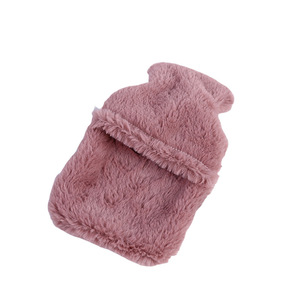 Sac mignon de bouteille d'eau chaude de thérapie de soulagement de douleur de stress de PVC avec la bouteille d'eau chaude lavable démontable de couverture de lapin - Product Image 5