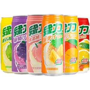 Wholesale Taiwan juice drink can 490ml, exotic snack drinks soft drinks