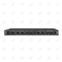 Amplificateur de puissance numérique de classe D DK4350 4 canaux 4x350W 8 ohms stéréo XLR à montage en rack métallique 1400W de puissance de crête portable pour son surround