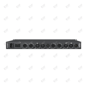 Amplificador de Potencia Digital Clase D de 4 Canales DK4350, 4x350W a 8 ohmios, Estéreo, XLR, Montaje en Rack Metálico, 1400W de Potencia Pico, Portátil para Sonido Envolvente - Product Image 4