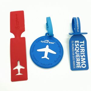 Étiquettes de bagages en caoutchouc personnalisées OEM en gros, sur mesure, sans MOQ, étiquettes de bagages de voyage et de sport en PVC avec cartes nominatives - Product Image 6