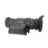 Dispositif de vision nocturne monoculaire PVS14 de génération 3 à FOM élevé, phosphore blanc P45 à commande automatique, champ de vision de 40 degrés, étanche IP65, portée de 1x 3-400 m