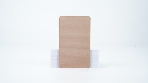 EP <b>Memorial</b> Card Wooden Card RFID Solutions NTAG215 13.56 MHz Renewable Sustainable - Product Image 5