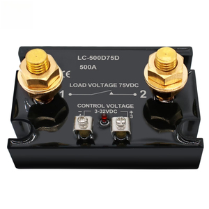 Relé de Estado Sólido Monofásico DCControl, Alta Corriente, Alta Potencia, 500A, 3-32VDC, LC-500D75D, Miniatura - Product Image 1
