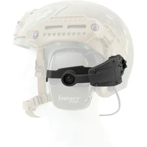 Adaptador de riel MLOK para casco táctico TS, accesorios tácticos para Howard Leigh Impact Sport Shooting, orejera de protección para los oídos