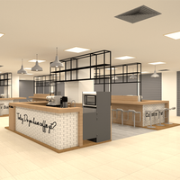 Café personnalisé Mobilier de restaurant à la mode Design d'intérieur Tables et chaises Mobilier de café pour restaurant