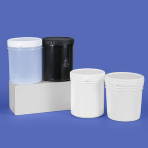 1L Bocca Larga HDPE Vaso di <span class=keywords><strong>Plastica</strong></span> Contenitore <span class=keywords><strong>Per</strong></span> Bere Miele Spuntino di <span class=keywords><strong>Imballaggio</strong></span> - Product Image 2