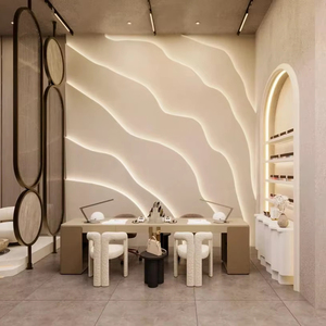 Industrial Barber Shop Interior Design and Full Furniture Set Supply - Product Image 1