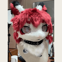 Masque réaliste personnalisé HLC, style anime, pour cosplay, costume de fursuit, masques en peluche, poupée et figurine pour événements et accessoires d'activités