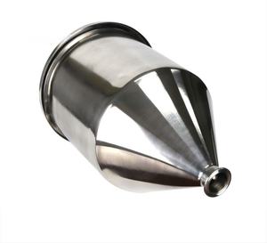 Mesin pengisi silinder cair pasta tidak standar mesin makanan Hopper Feed Blanking 304 sanitasi corong baja tahan karat - Product Image 3