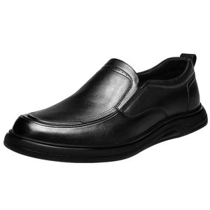 Zapatos de Vestir de Cuero con Cordones Cuadrados para Hombre, de Piel de Vaca de Alta Calidad, Transpirables, Ligeros, Antideslizantes, Talla Grande, para Bodas, 2025 - Product Image 3