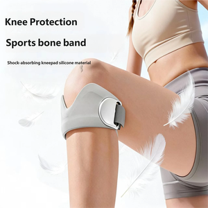 Sangles de genou pour la course, la randonnée et le football, pour soulager la douleur du tendon rotulien, support de genou unisexe, protection du tendon rotulien - Product Image 1