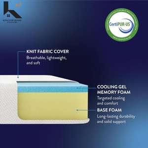 Colchón <span class=keywords><strong>de</strong></span> Espuma Viscoelástica y <span class=keywords><strong>Resortes</strong></span> Ensacados en Caja, Ecológico y Transpirable, Individual, para Dormitorio - Product Image 4