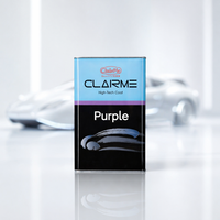 Revêtement liquide transparent acrylique 2K haute brillance et haute teneur en solides pour la protection de la peinture automobile anti-UV