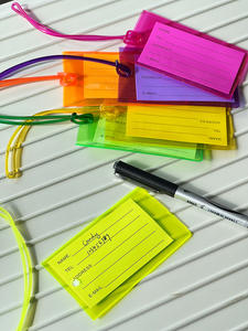 Bulk Groothandel Zimi Merk Heldere Kleur Waterdichte Zachte Pvc Mode Stijl Bagagelabels | Levendige Koffer Bagage Identificatie - Product Image 6