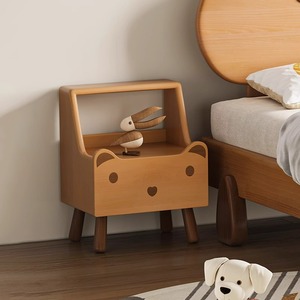 Lit d'enfant en bois massif 1,5 m en forme de nuage, style japonais, pour chambre de garçons et filles - Product Image 3