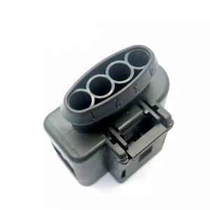 1718564-1/8K0973724 TE Tyco Оригинальный 4-контактный разъем, клеммный блок, жгут проводов, черный, PBT/PA66, для ЭБУ - Product Image 3