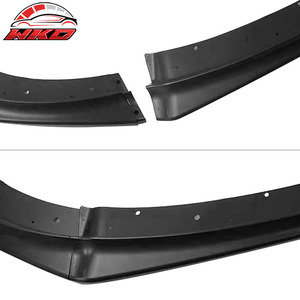 Alerón delantero IKON para Impreza WRX STI 08-10, labio de parachoques, color negro mate, PP, piezas de automóvil, accesorios automotrices - Product Image 5