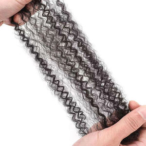 Extensions de cheveux bouclés afro FYD 8~20 pouces 30g, perruque afro bouclée, cheveux humains afro bouclés en vrac pour tresses et <span class=keywords><strong>dreadlocks</strong></span> - Product Image 6