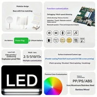 Miroir de Maquillage Personnalisé en Gros avec Finition Argentée, Lumières LED à 3 Couleurs Dimmables, Portable, Modèle de Coiffeuse de Bureau Rotatif