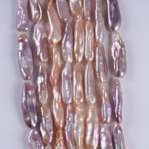 Natural 7-9mm Freshwater White Pearl <b>Beads</b> Straight Hole Pipa & Baroque Irregular Shaped Loose DIY <b>Bracelet</b> & Necklace Wholesale - Product Image 6