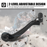 Levier de vitesses en aluminium forgé NICECNC pour moto KTM 125-500 SX SXF XC XCF XCW XCF-W EXC 2004-2018 2019 2020 2021 2022